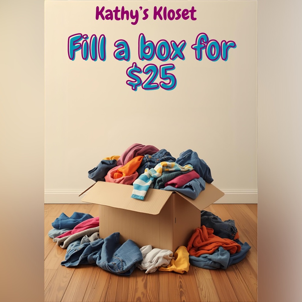 Assorted Clothing Box